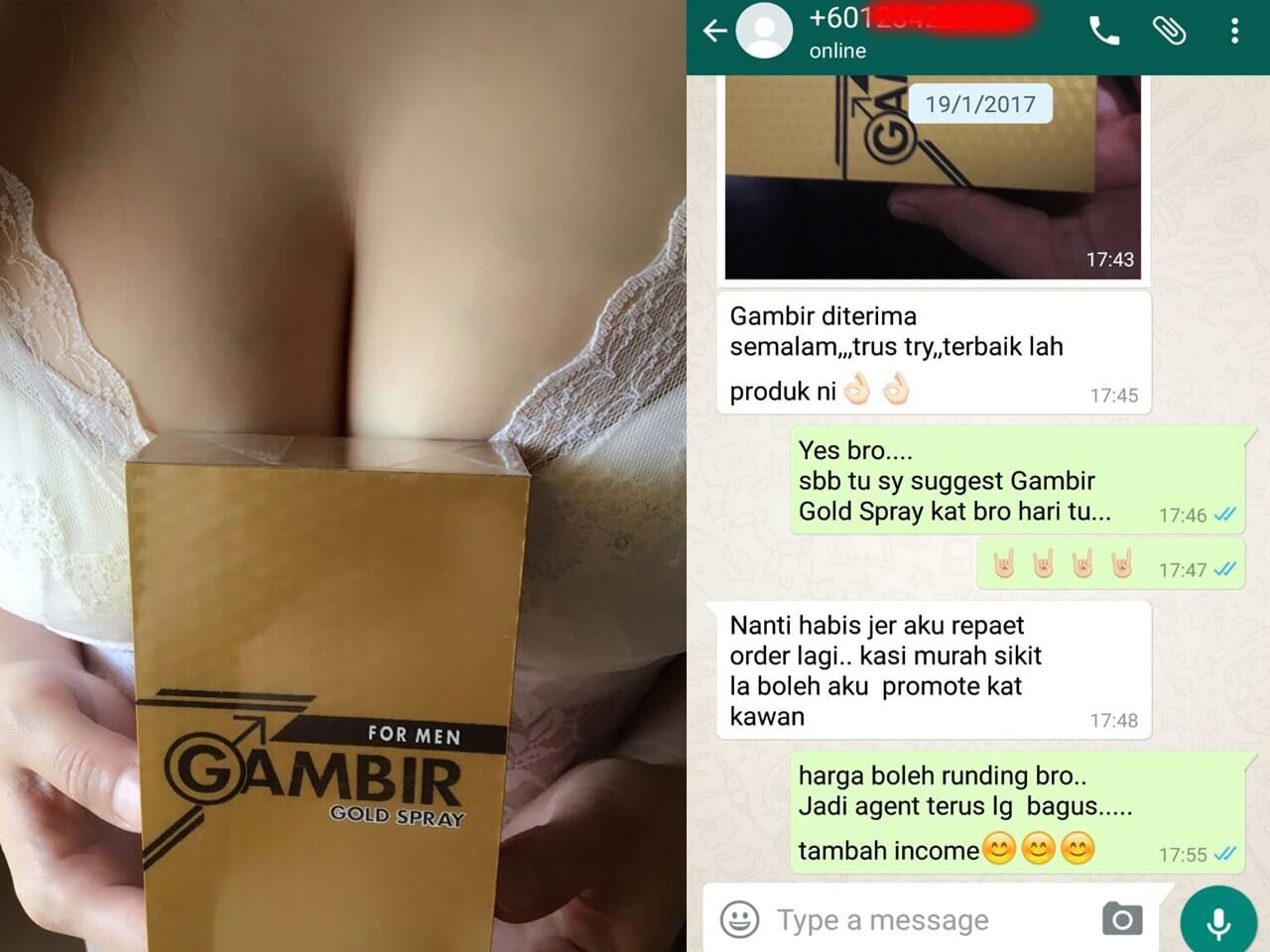 GAMBIR GOLD SPRAY 14 GAMBIR GOLD SPRAY